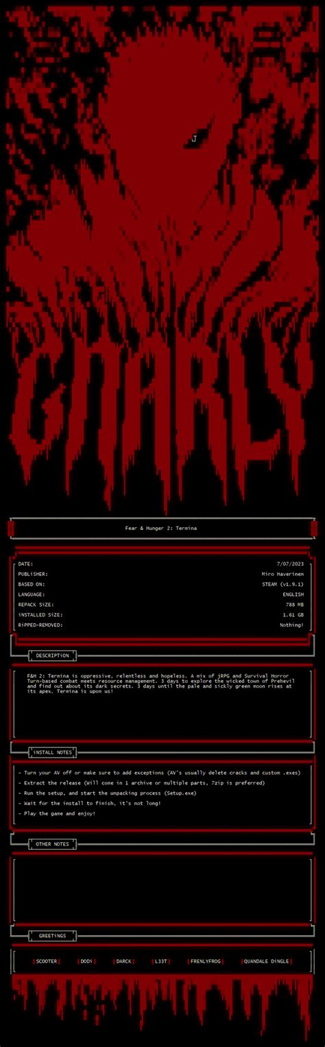 fear and hunger skidrow|Fear & Hunger (v1.4.1) [358 MB] / Fear & Hunger 2 .